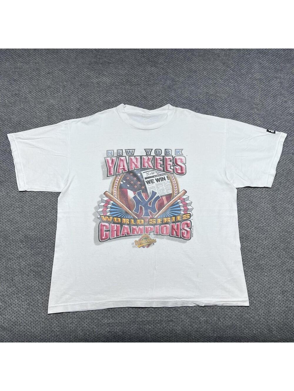 Vintage 1996 Starter New York Yankees World Series Champions T-Shirt XXL RARE